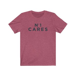 No 1 Cares Unisex Short Sleeve Tee image 8