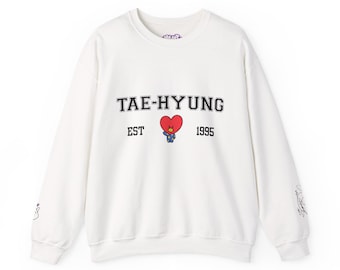 BTS V Taehyung Sweatshirt | Kpop Army Crewneck mit Tata