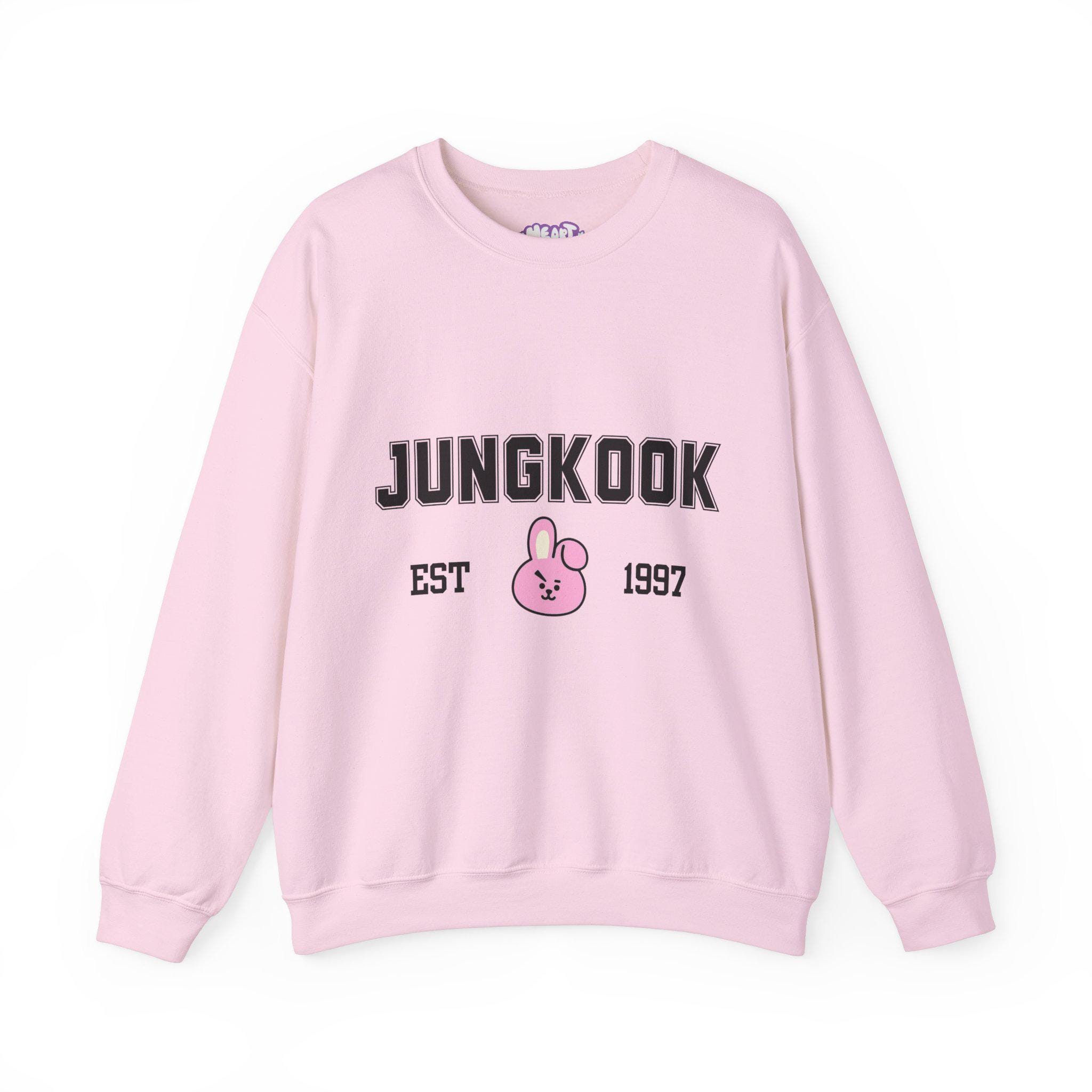 BTS クッキークルーネック スウェットシャツ、ジョングクファン 