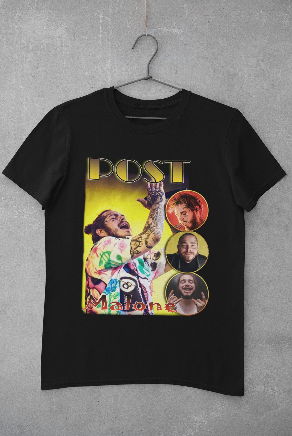 etsy post malone shirt