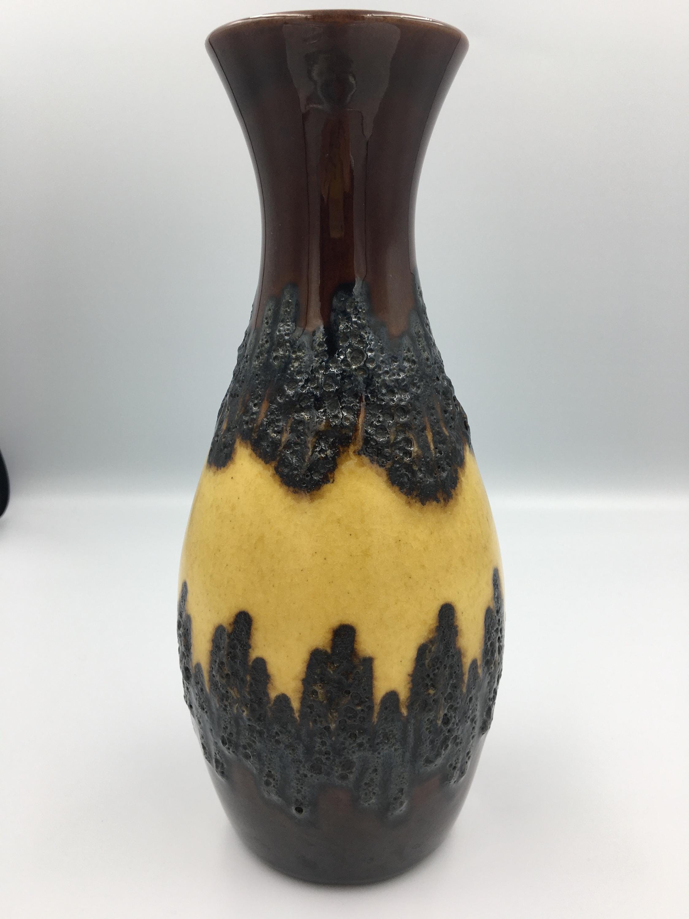 Vintage BAY Keramik Fat Lava Vase, West Germany Pottery - Etsy
