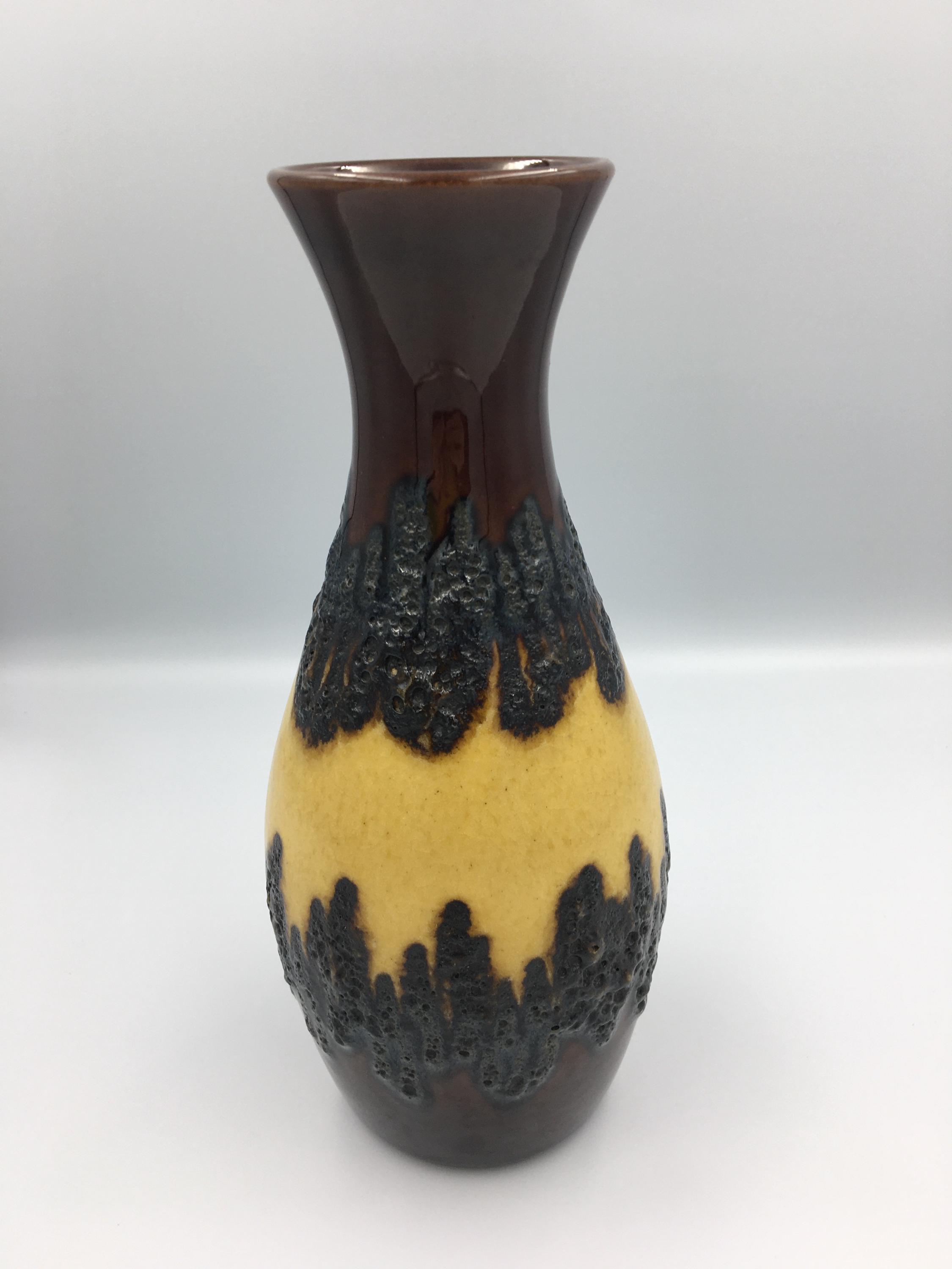 Vintage BAY Keramik Fat Lava Vase, West Germany Pottery - Etsy