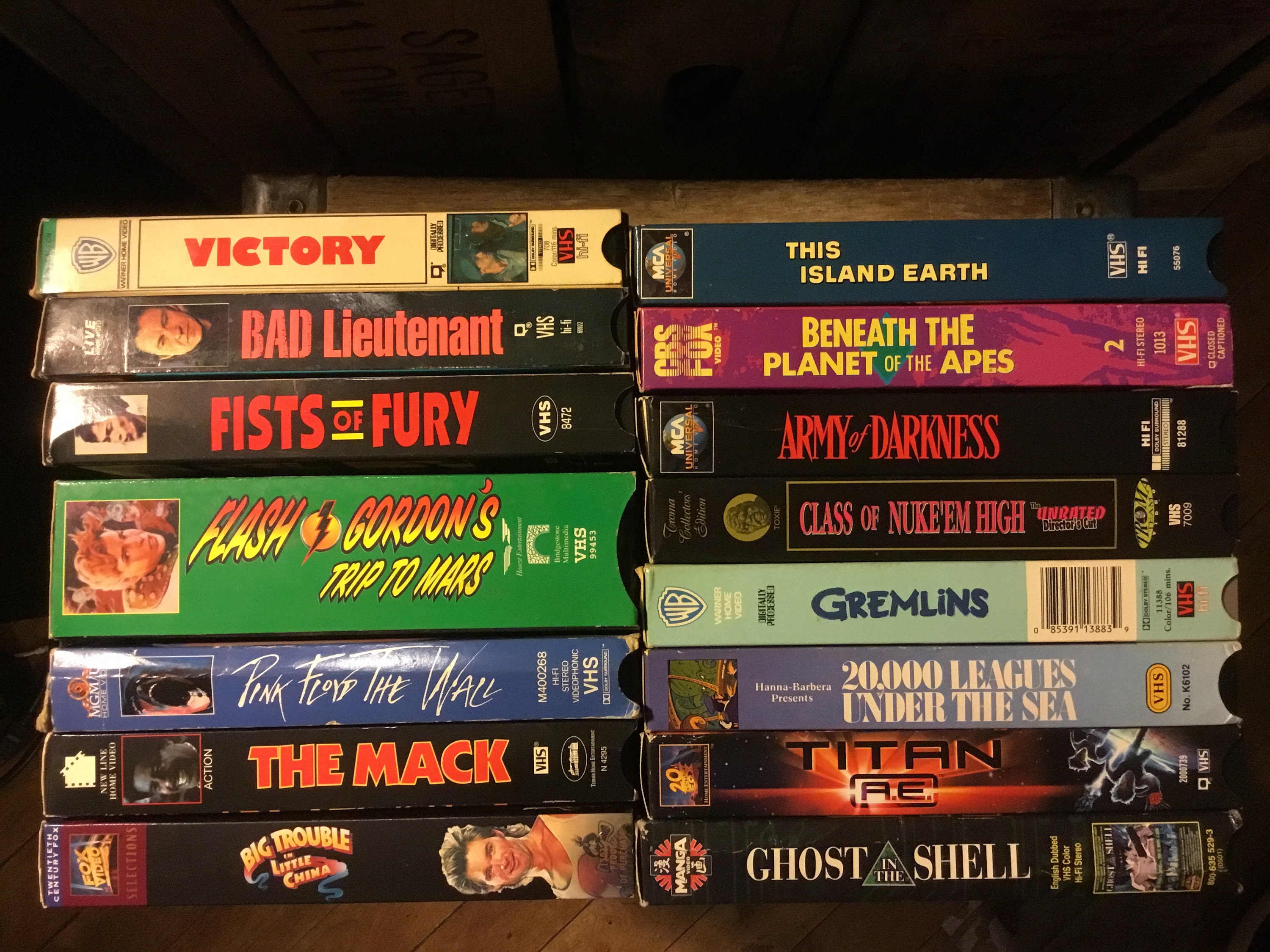 Cult Classic Movies YOU PICK VHS Tapes Tested and Working | Etsy