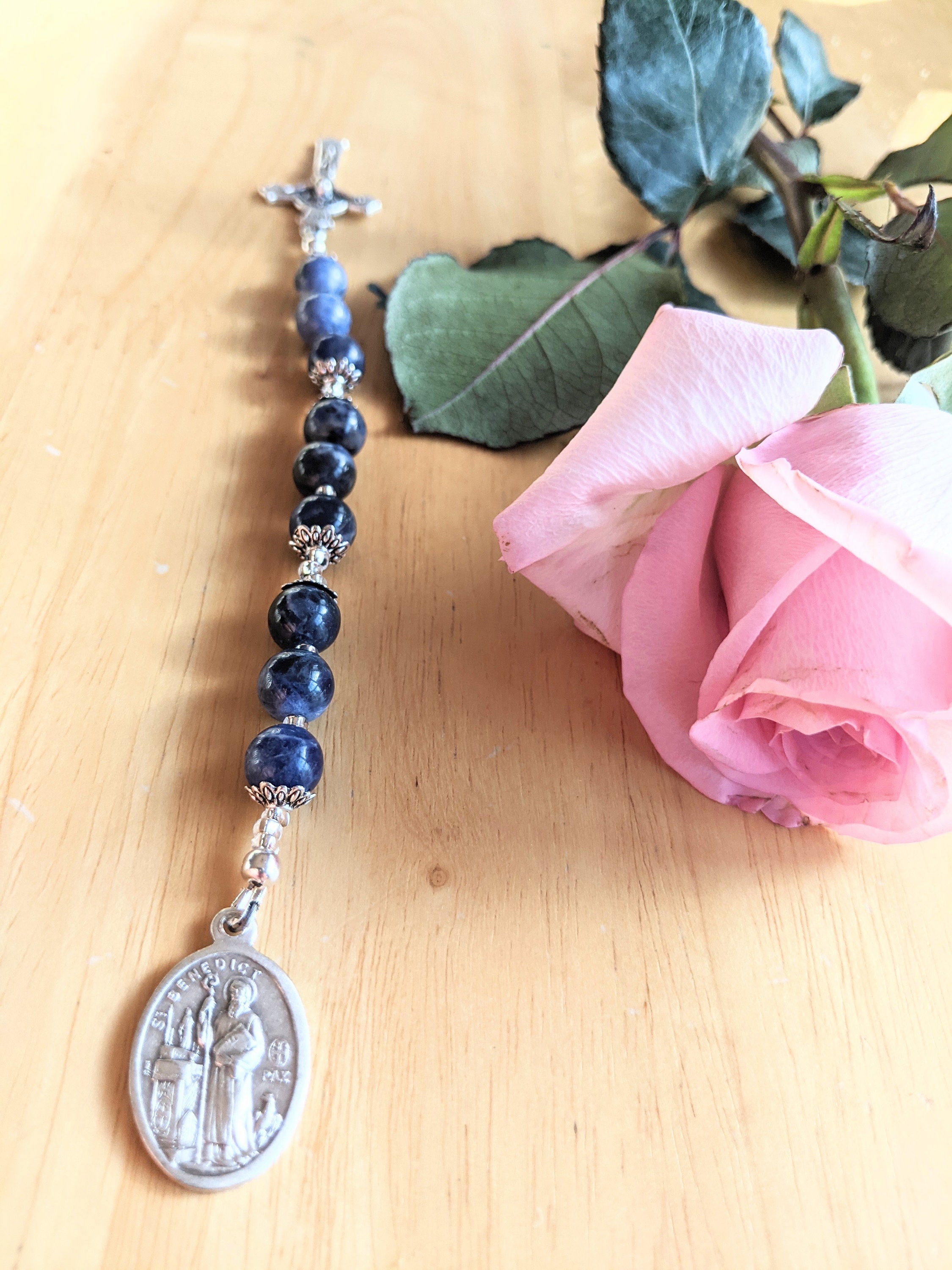 Saint Benedict Chaplet Patron Saint of Surfers, Monks, Students