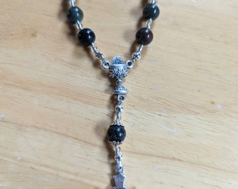 Bloodstone Pocket Rosary