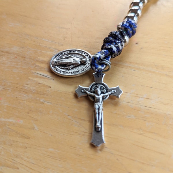 Paracord Single Decade Pocket Rosary