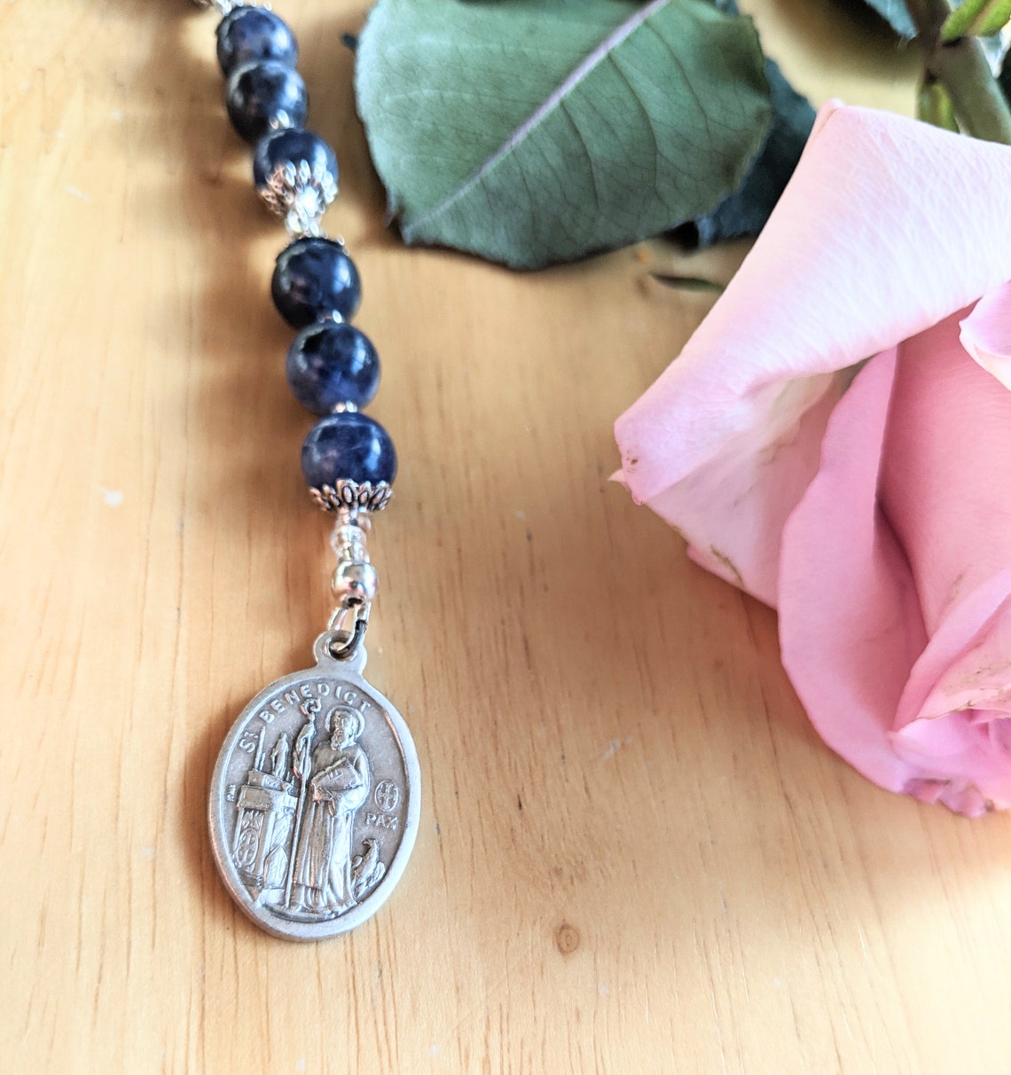 Saint Benedict Chaplet Patron Saint of Surfers, Monks, Students