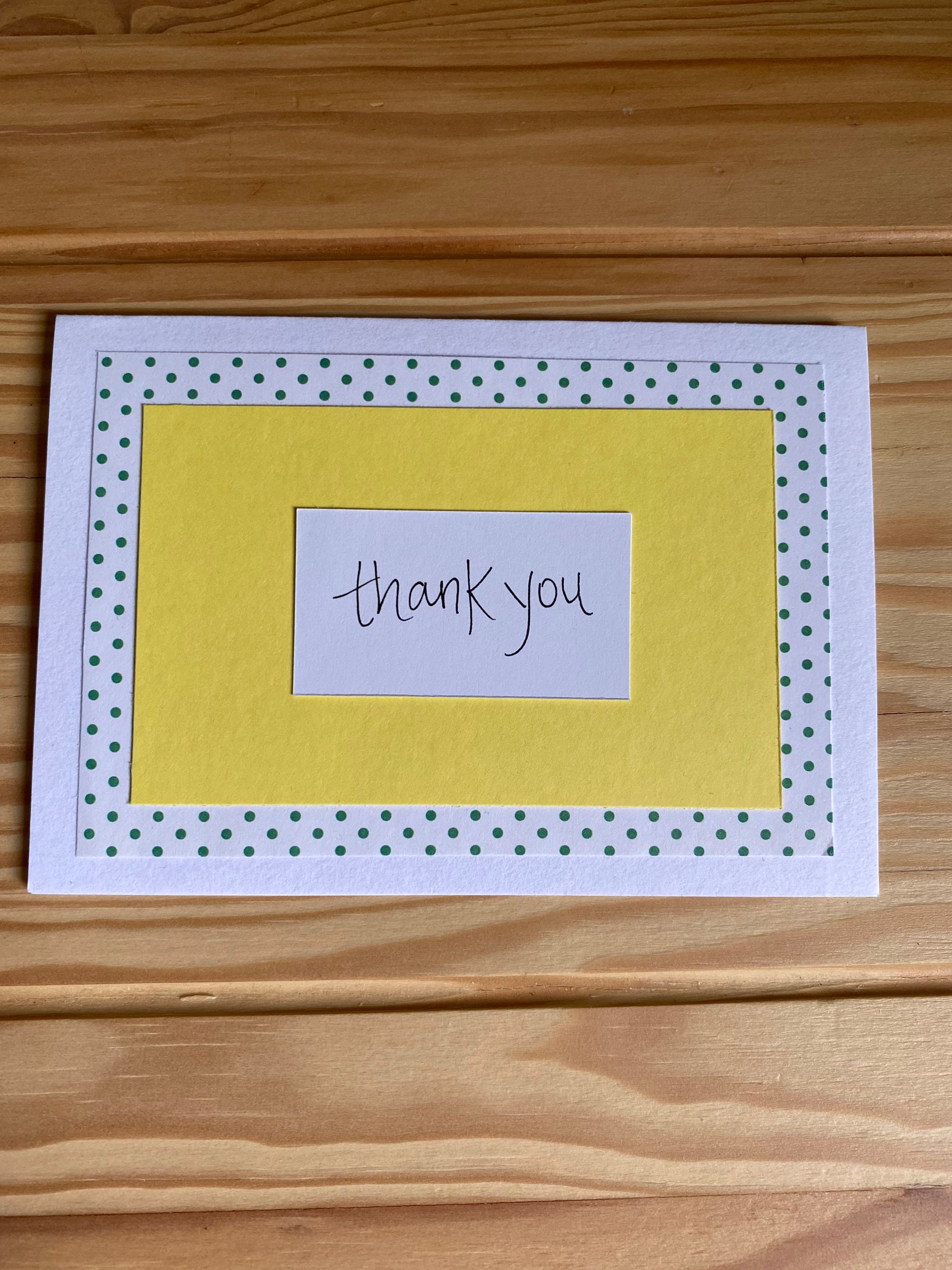 Thank You Cards 5 Pack / Variety Pack Etsy