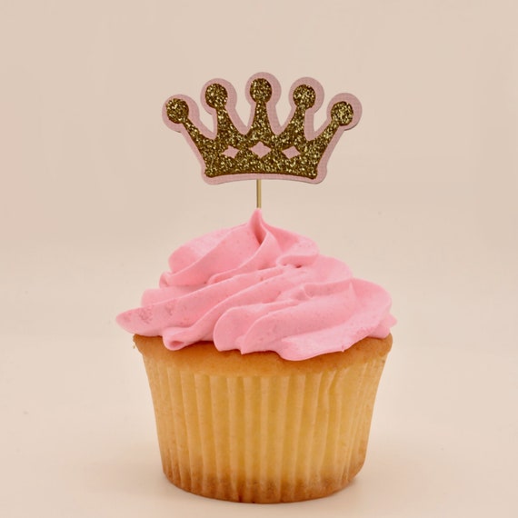 Princess Cupcake Toppers 12 PACK Princess Cupcake Princess