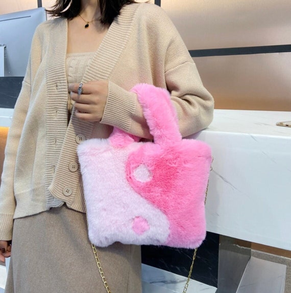 fluffy bag y2k