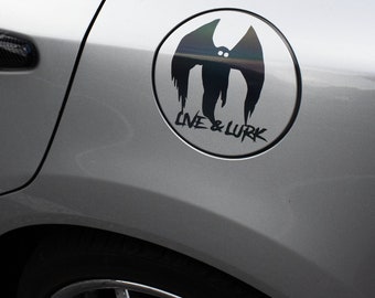 Mothman Cryptid Lore Aufkleber Aufkleber - Vinyl Grafik, WV Folklore, Urban Legends, Gruselige Aufkleber, Spooky, Halloween Aufkleber Geschenk