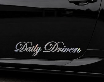 Pegatina para uso diario / Adhesivo para entusiastas de los coches / Vinilo decorativo para amantes de los coches
