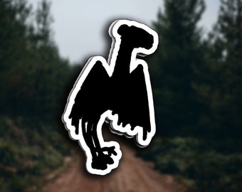 Jersey Devil Vinyl Decal: Pine Barrens Cryptid Sticker