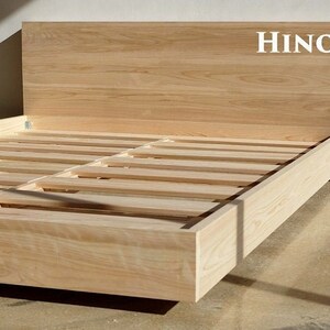 Storage Bed Plans Queen Size Bed With Drawers Platform Bed Etsy