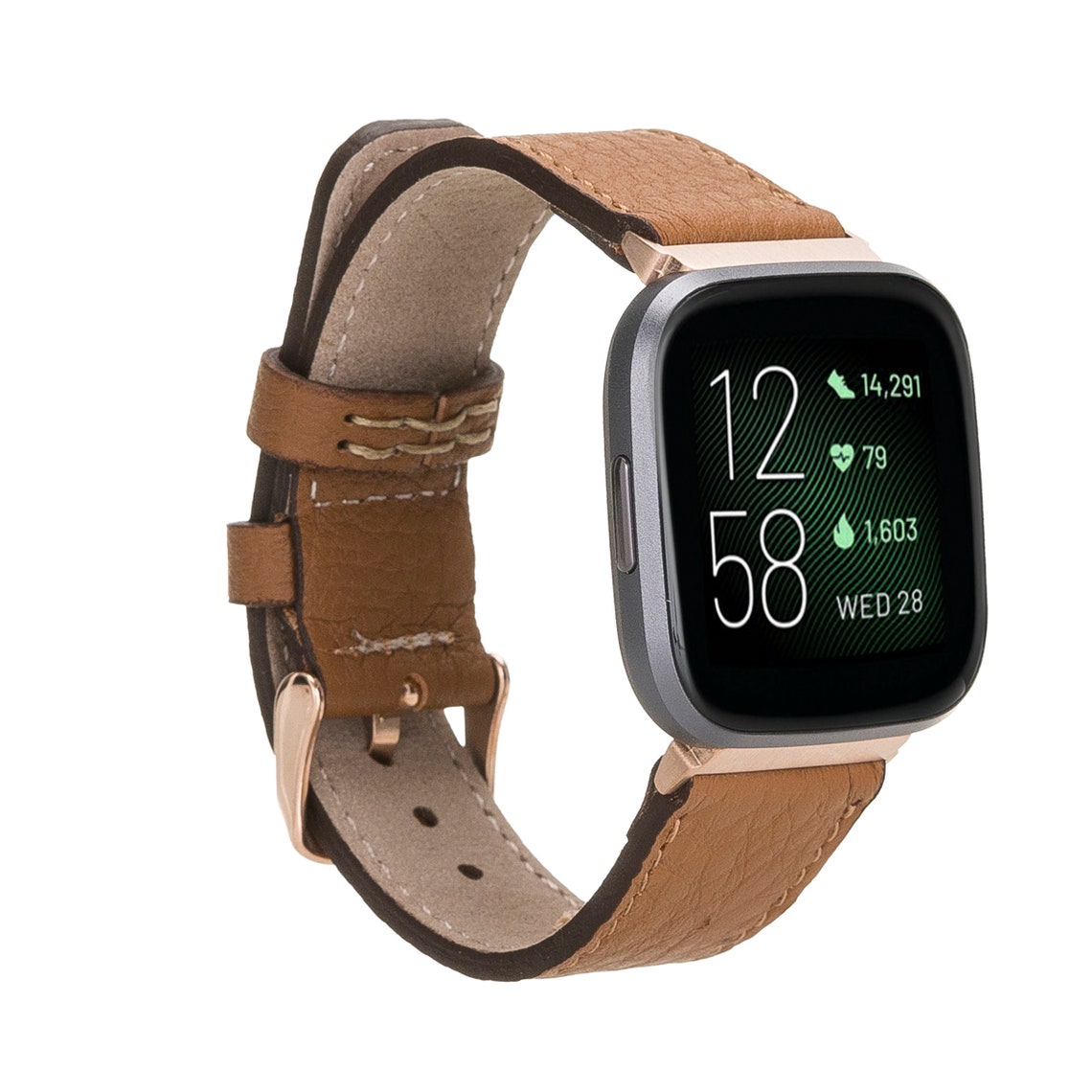 Fitbit Versa 3/Sense/Versa 2/Lite Leather Smartwatch Band | Etsy