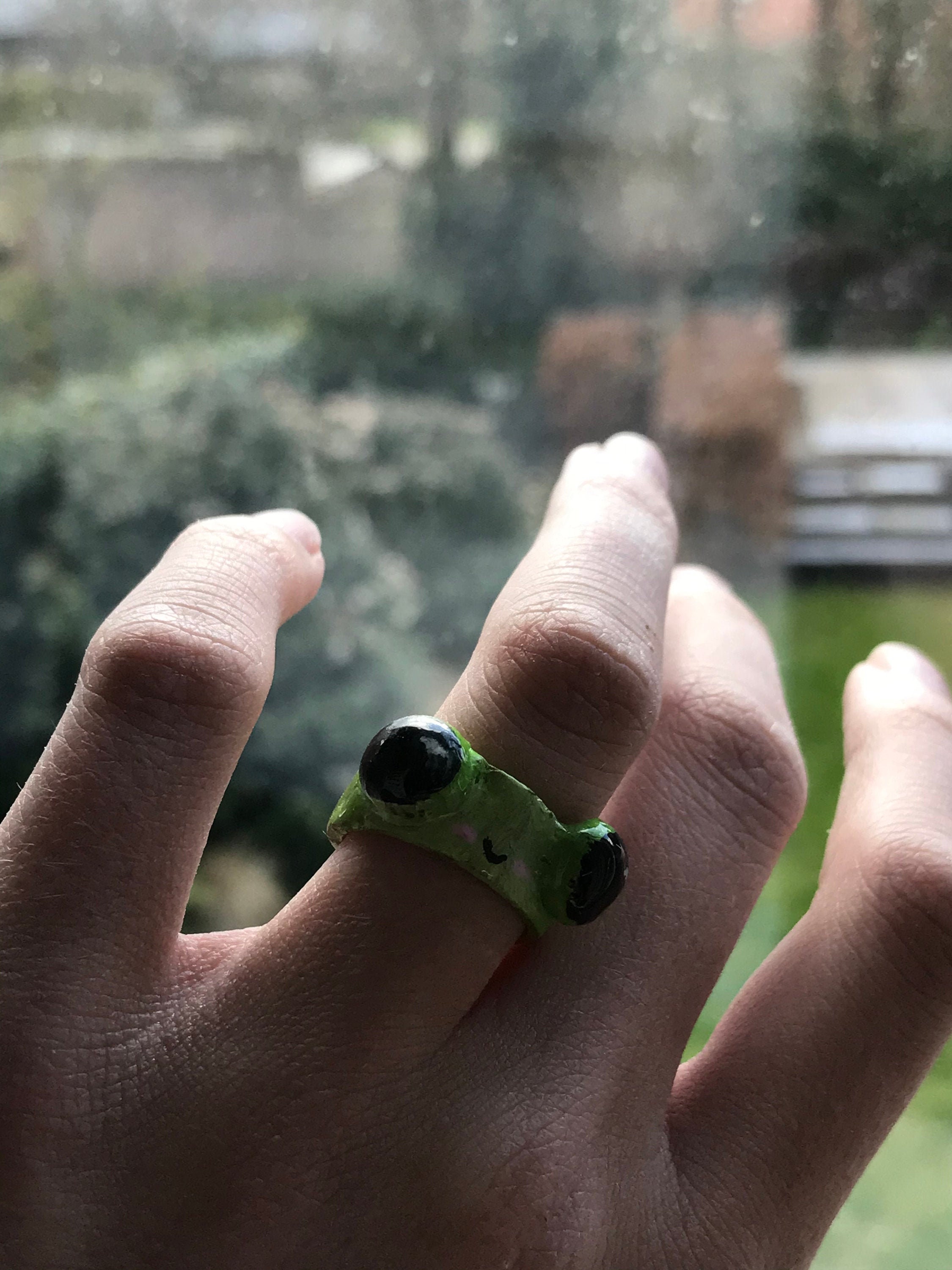Frog ring Etsy