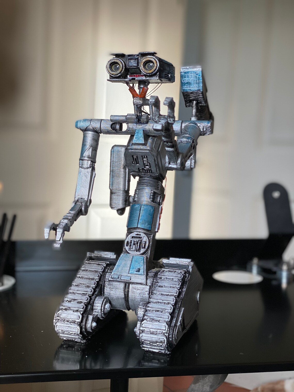 Johnny 5 Robot From Short Circuit 10inch Model 3D Printed Etsy UK