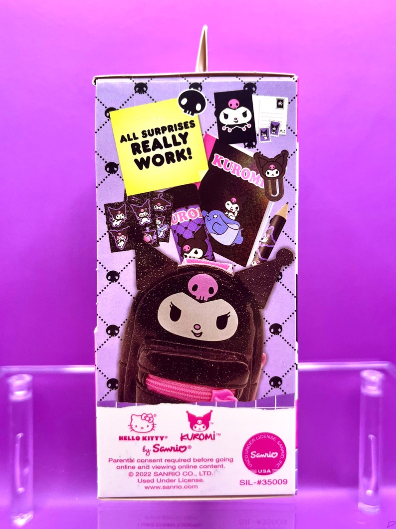 Kuromi Real Littles Mini Backpack - Etsy