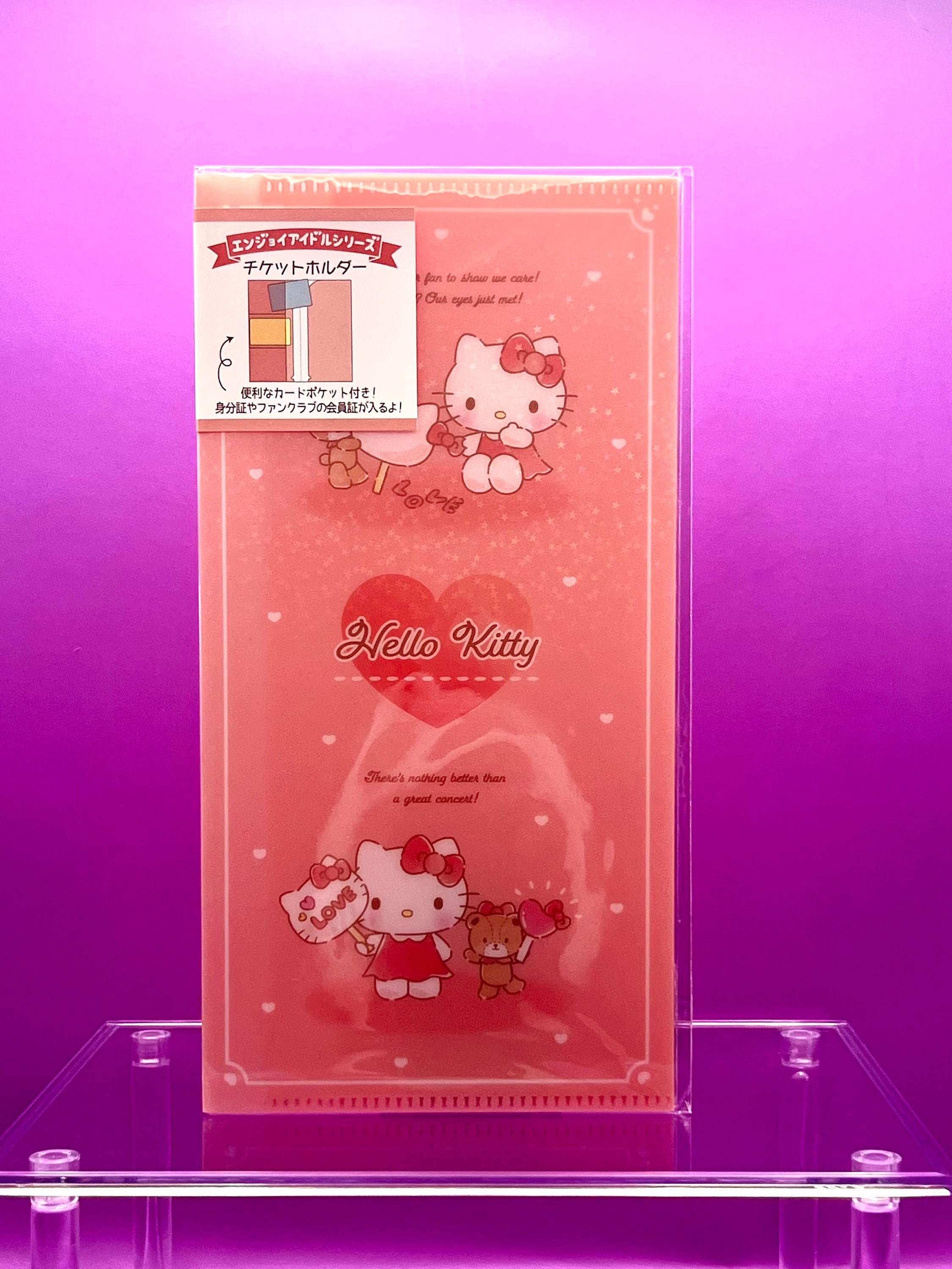 Hello Kitty Raffle Tickets Hello Kitty Glittery Ticket Holder - Etsy