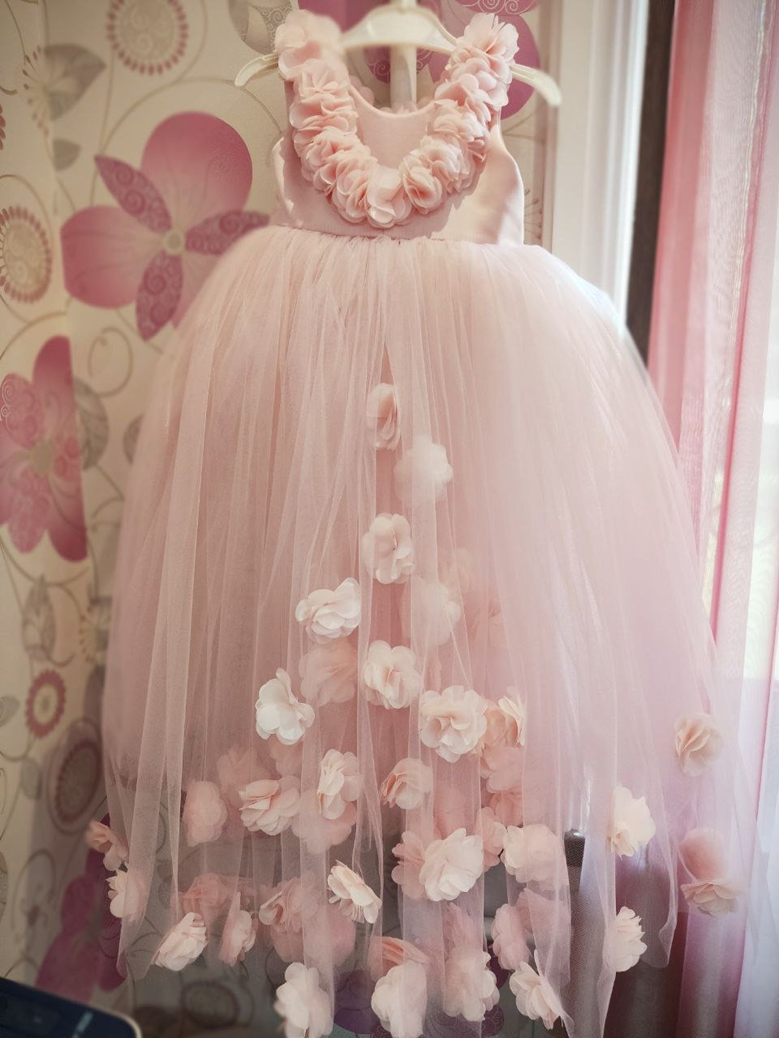light pink dress birthday Light Pink Strapless A-Line Birthday Dress Long Evening Party Ball gow –  ModelDressy main image 1