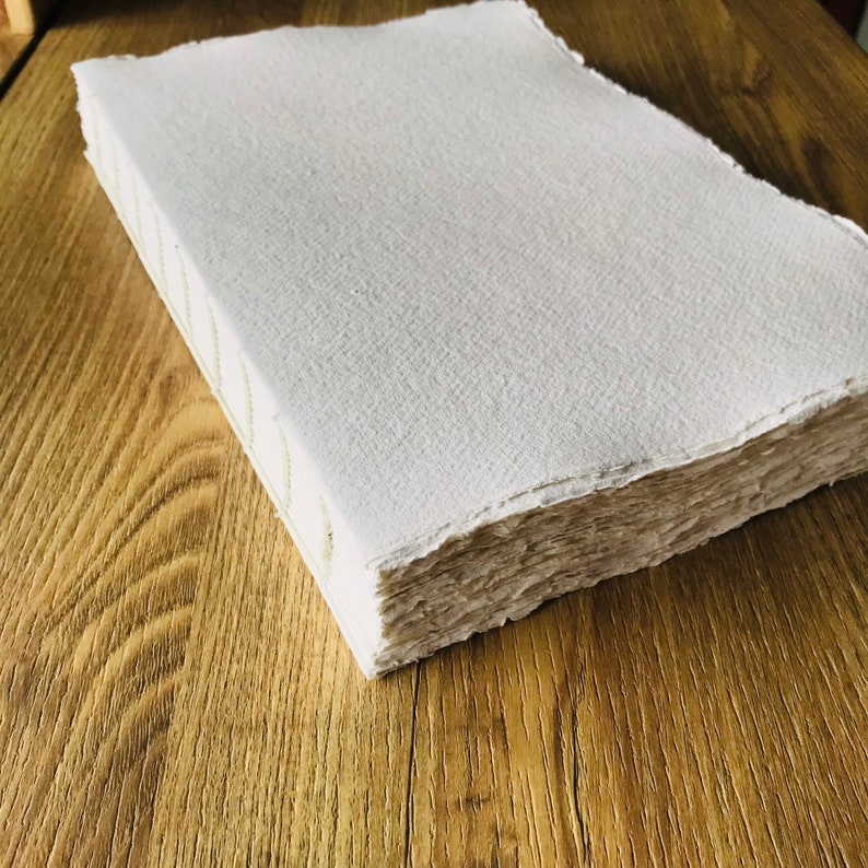 A4 Text Block 320gsm 210GSM Khadi 100% Rag Handmade Sketchbook for ...