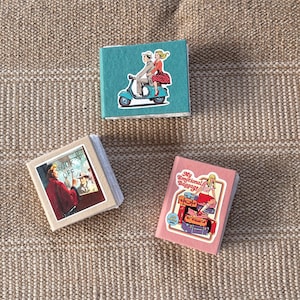 3 Mini Sketchbook ad acquerello, Khadi 100% cotone, 150 g/m², 210 g/m², 86 pagine pressate a freddo, fatti a mano, piccoli quaderni da viaggio artistici.