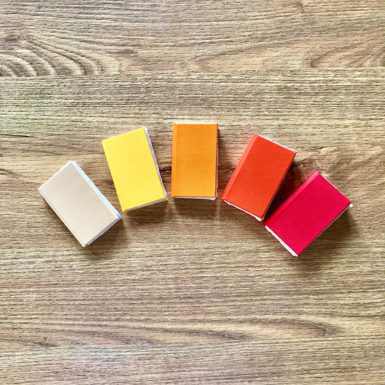 A4, A5 Artist Watercolour Sketchbook, 30 Cold Pressed Pages, 320gsm, 210gsm, Khadi 100% Cotton Rag, Handmade, Earth Tones, Matte Satin Books image 2