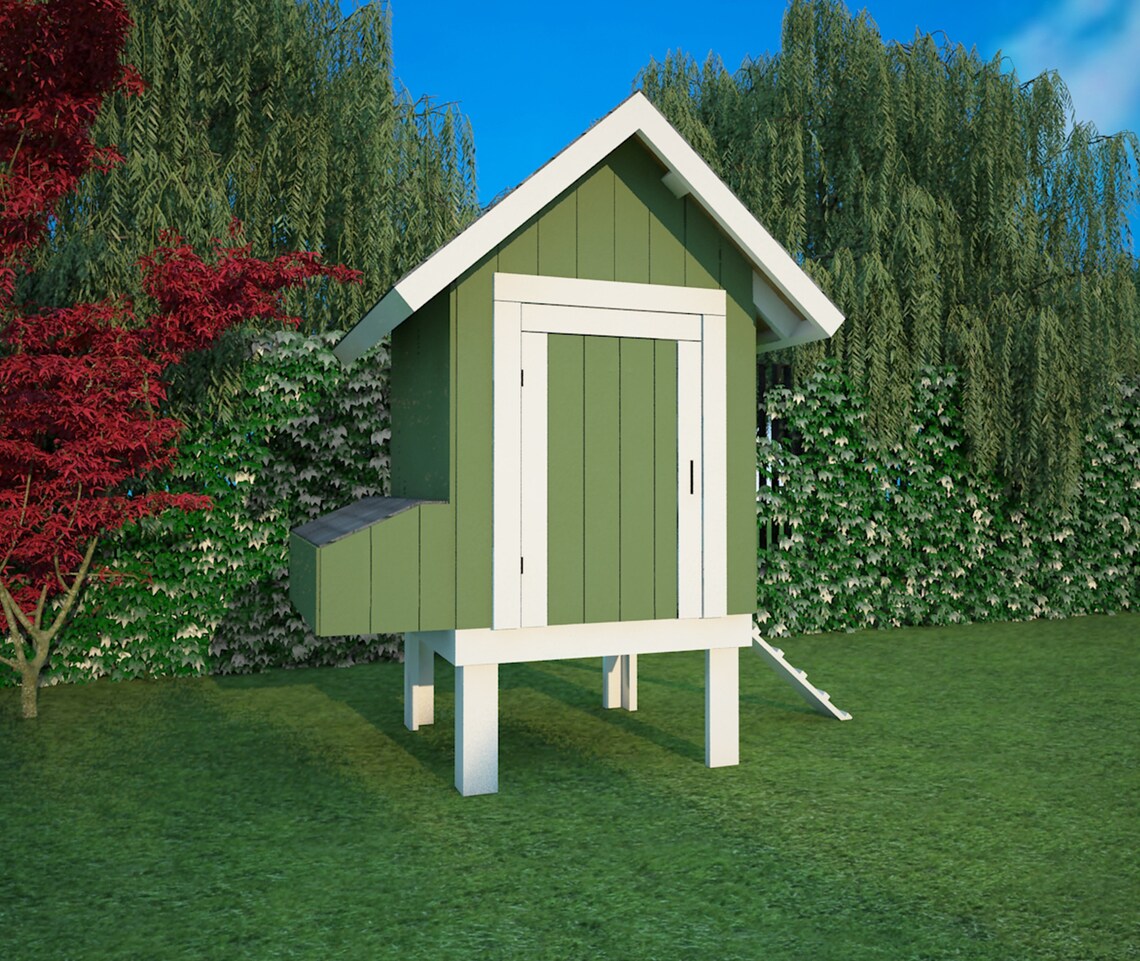 Chicken Coop Plans, Coop Plans, Diy Chicken Coop, Small Coop Plans