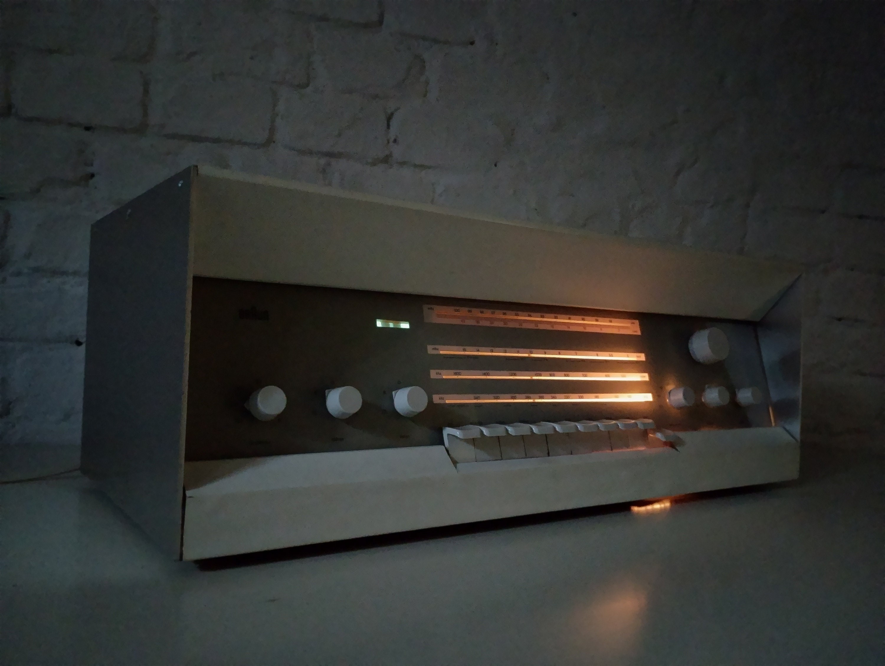 Braun RCS 9-S Stereo Tube Receiver Atelier Design by Dieter Rams 1961 ...