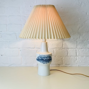Royal Copenhagen ceramic table lamp Danish design Fog & Morup 1960s