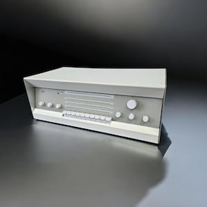 Braun RCS 9-S Stereo Tube Receiver atelier design by Dieter Rams 1961