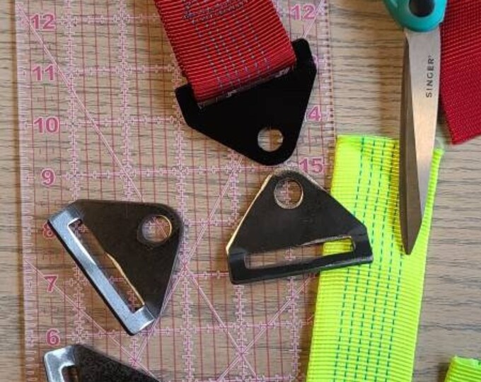 Metal Bolt Plate, bing Anchor Mount, bing End Fitting. 4pc Set