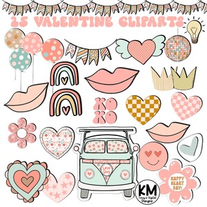Clipart na Walentynki