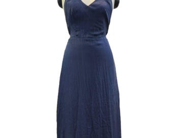 Summer Silk Dress, 100% Pure Mulberry Silk Dress, Open Back Silk Dress for Beach and Vacation in Various Colors and Custom Sizes.