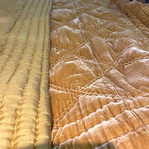 Silk Velvet Quilt/Blanket/Comforter/Bedspread/Bed Cover/Duvet/Coverlet, Single/Full/Queen/King/Custom Size