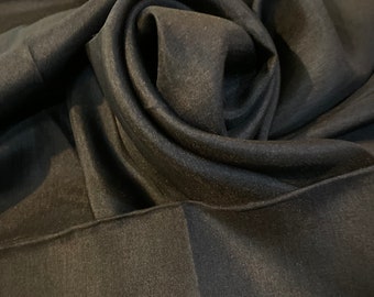 Black Mulberry Silk woven in Vietnam, Sold by the Yard/Meter, Wholesale and Retail