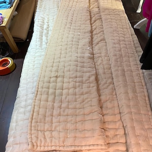 Vietnam Silk Velvet Hand stitched Quilt/Blanket/Comforter/Bedspread/Bed Cover/Duvet/Coverlet, Single/Full/Queen/King/Custom Size