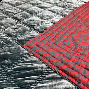 Silk Velvet Quilt/Blanket/Comforter/Bedspread/Bed Cover/Duvet/Coverlet, Single/Full/Queen/King/Custom Size