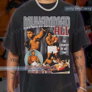 Muhammad Ali Four Squares Womens T-Shirt Tee