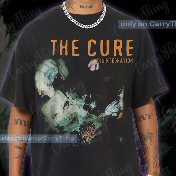 The Cure T Shirt, The Cure Disintegration T-Shirt