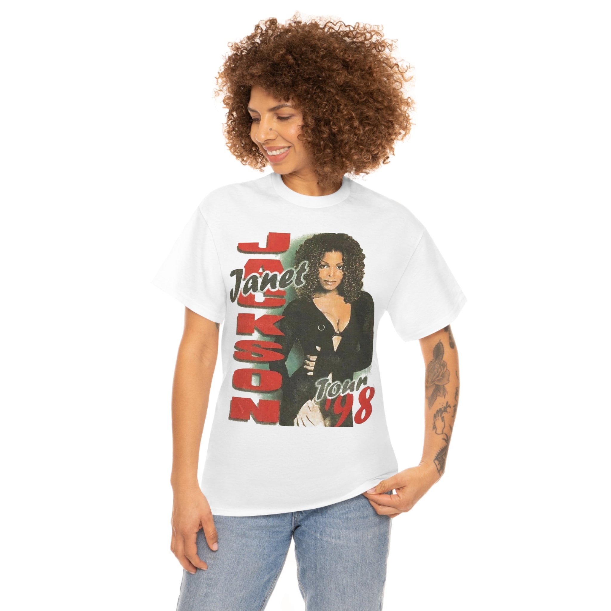 Janet Jackson Tour 98 T-shirt - Etsy