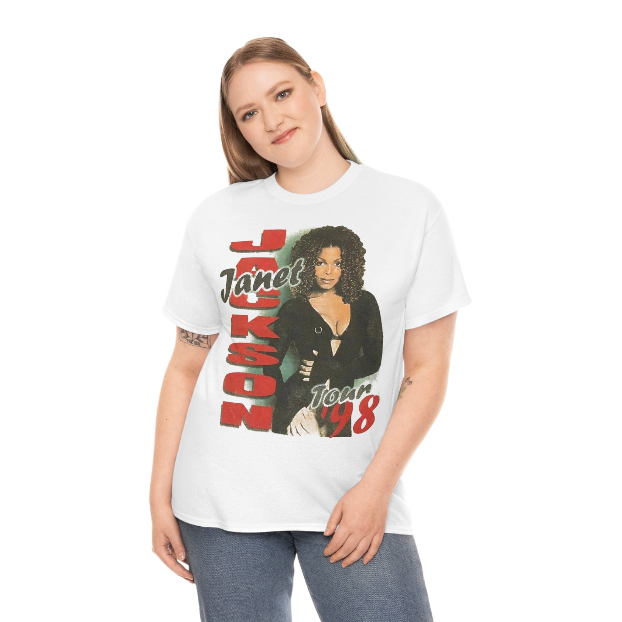 Janet Jackson Tour 98 T-shirt - Etsy Denmark