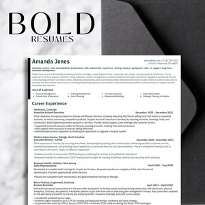 Resume Redo, Resume Template Word, Canva, PDF Template, Professional design, Basic Resume Design, Clean Executive Template, CV Template
