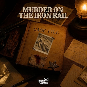 Murder Mystery Game Night - Old West Detective Investigation - True Crime - Case File (PDF)