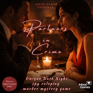 Partners in Crime – Idee voor een game-avond voor stellen - Rollenspel Dinner Date | Moordmysterie Valentijnsdag