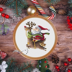 Cross stitch pattern &quot;Bauble 62&quot;, Instant Download PDF, printable PDF pattern, Digital pattern PDF, christmas tree ornament