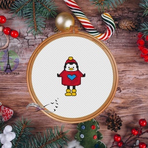 Cross stitch pattern &quot;Bauble 55&quot;, Instant Download PDF, printable PDF pattern, Digital pattern PDF, Christmas tree ornament