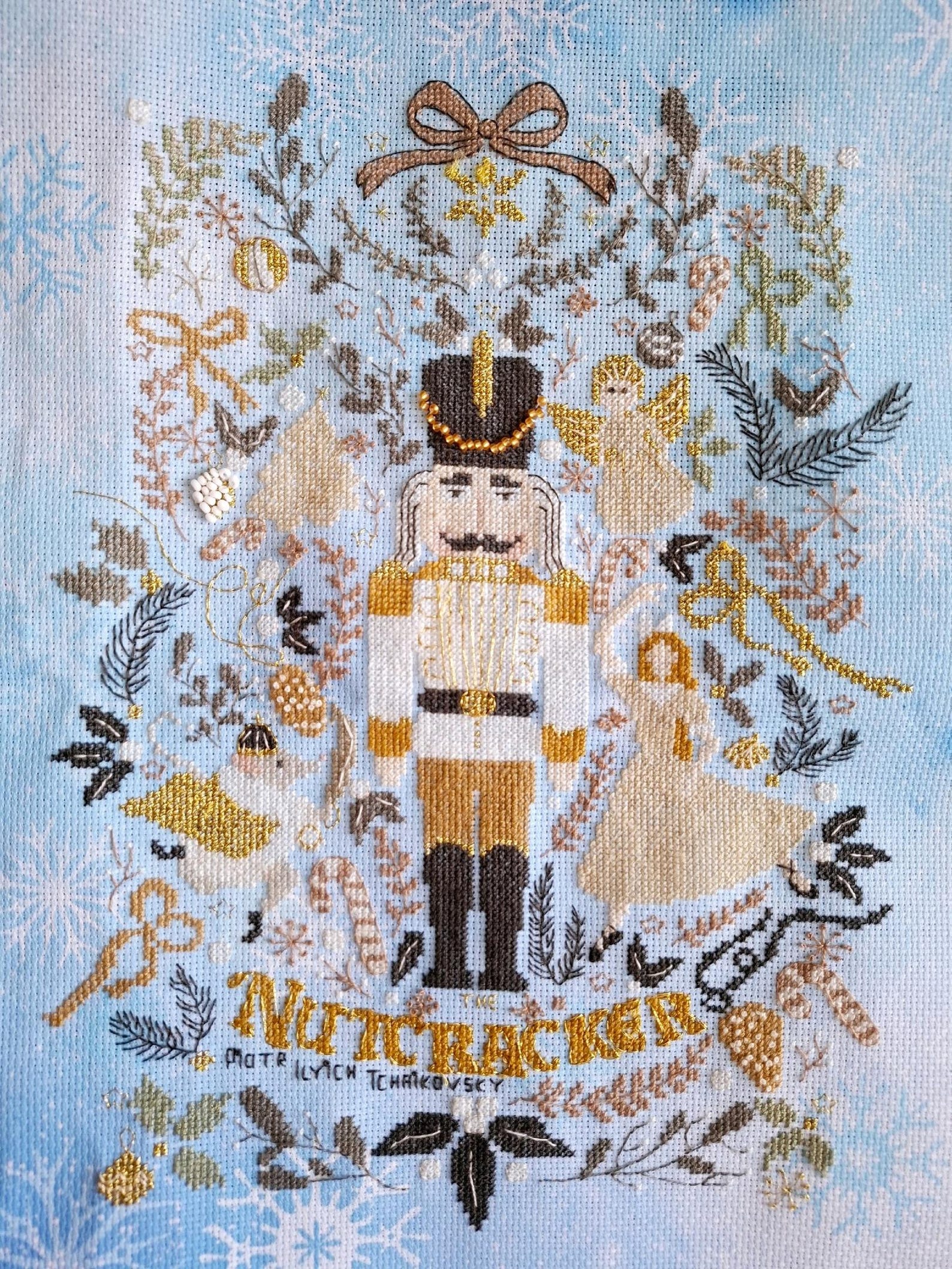 Christmas Cross Stitch Pattern: Nutcracker (instant Download PDF, SAGA ...