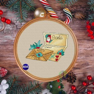 Patrón de punto de cruz navideño, Bola 204, Descarga instantánea en PDF, Decoración del árbol de Navidad, Adorno
