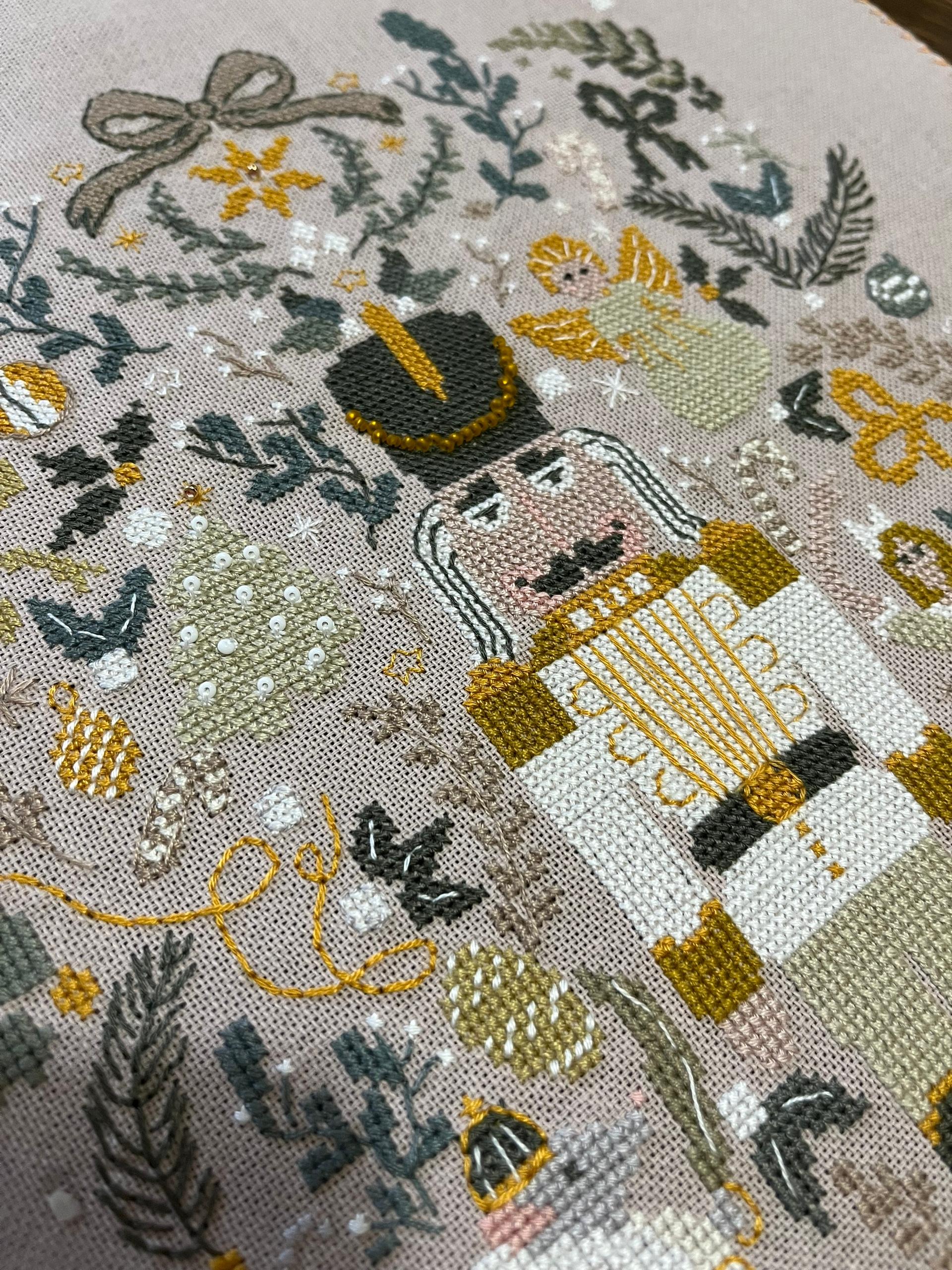 Christmas Cross Stitch Pattern: Nutcracker (instant Download PDF, SAGA ...